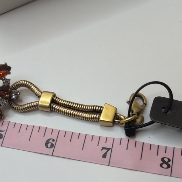 J. Crew Gold and Brown Bracelet with Natural Stones - Picture 5 of 6